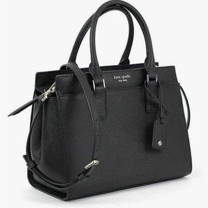 Like New Kate Spade Cameron Medium Satchel Black